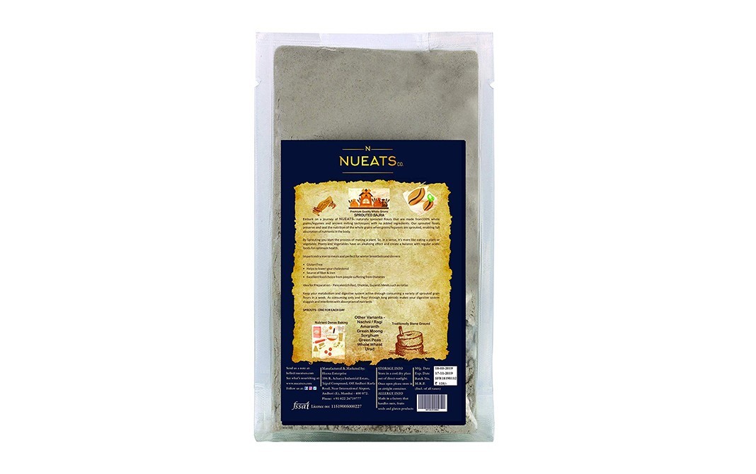 Nueats Co. Sprouted Bajra    Pack  400 grams